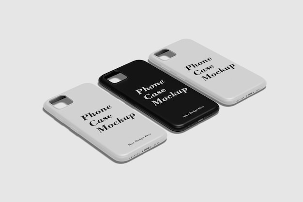 Phone Case Mockup Isolated