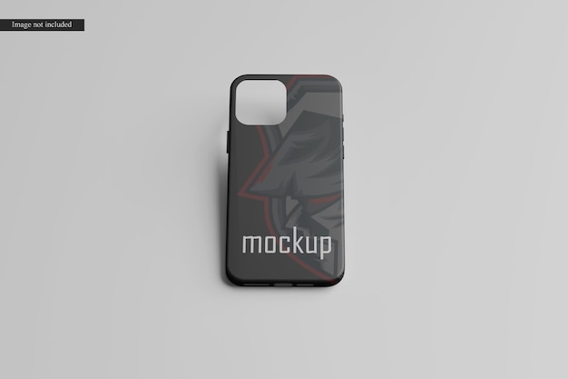 Phone case mockup isolated