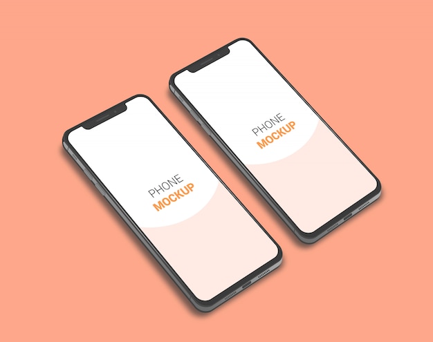 Phone Mock-Up Template