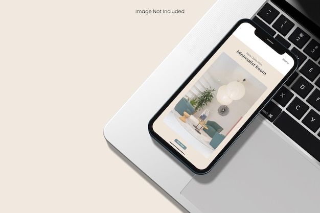 Phone Mockup Design Isolated