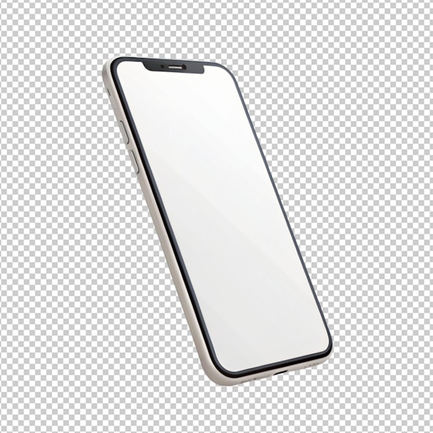 phone mockup on transparent background