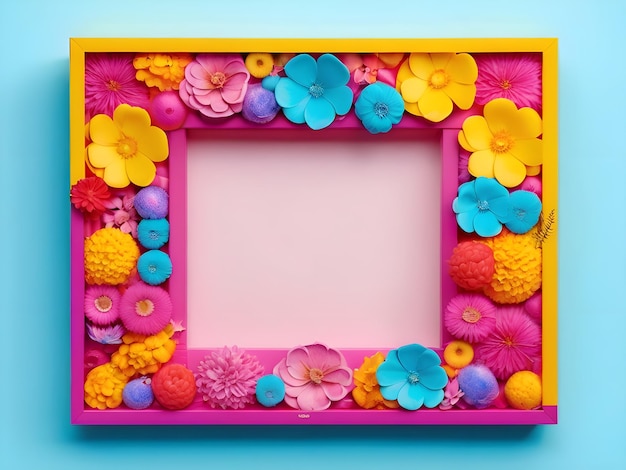 Photo frame design psd