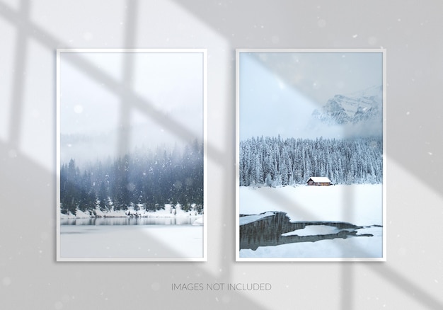 Photo Frame Mockup Isolated 