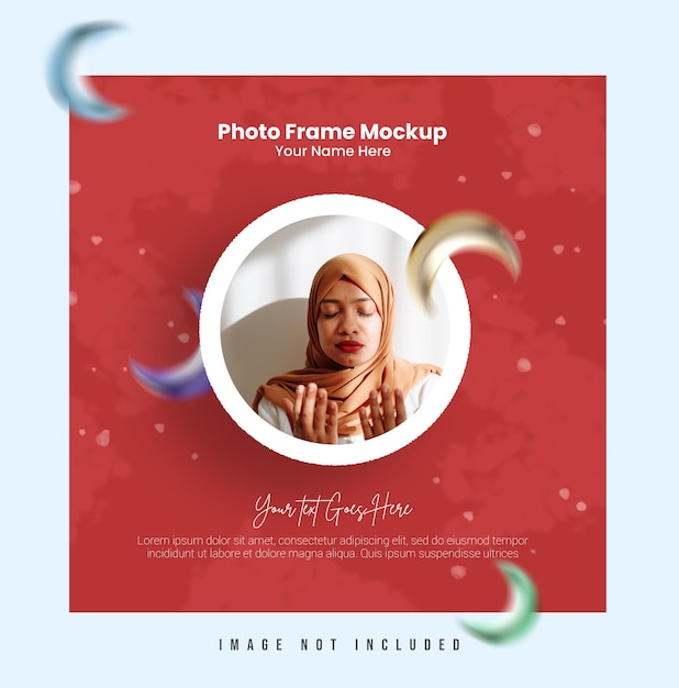 photo frame mockup