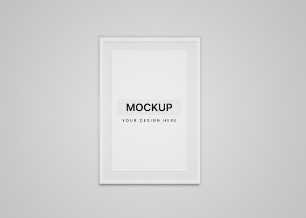 PSD photo frames mockup