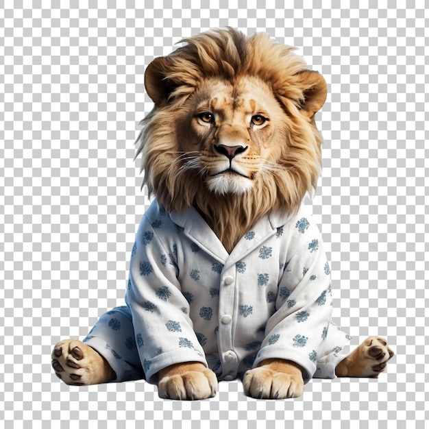 a photo of a lion wearing a shirt that says quot lion quot