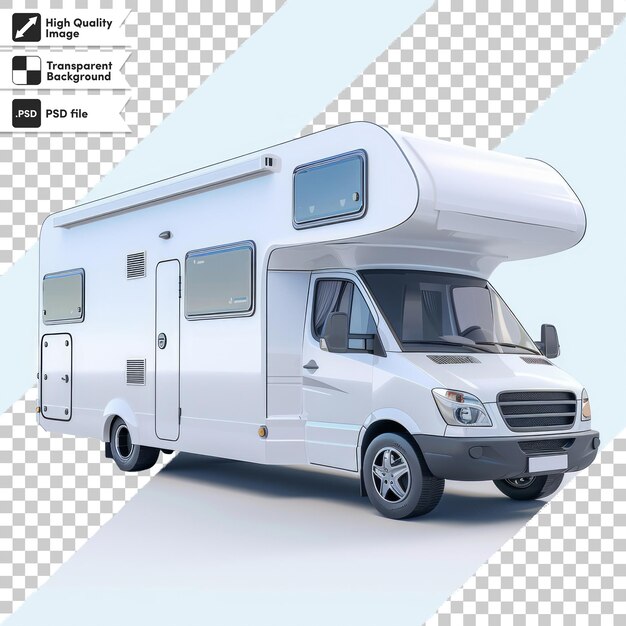 a photo of a rv with a camper on the front