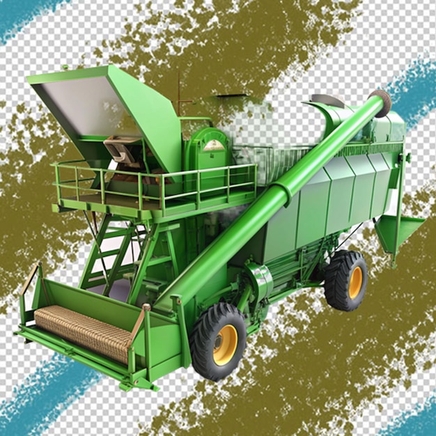 PSD photography of agriculture machine