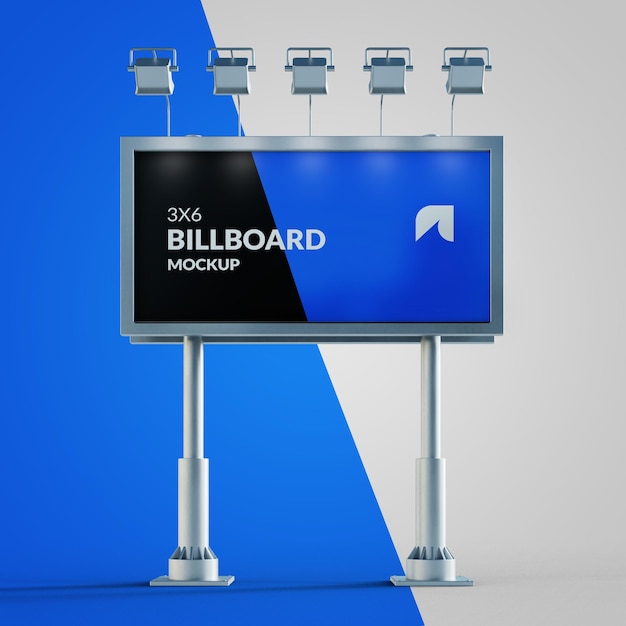 Photorealistic Billboard Mockup