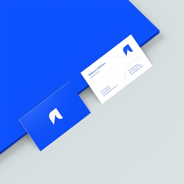 Photorealistic Business Card Mockup