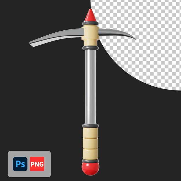 Pickaxe 3d icon