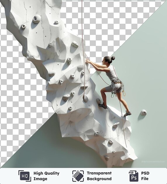 Picture of 3D rock climber reaching new heights