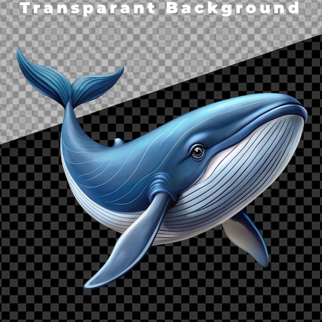 A picture of a blue whale that says a dolphin