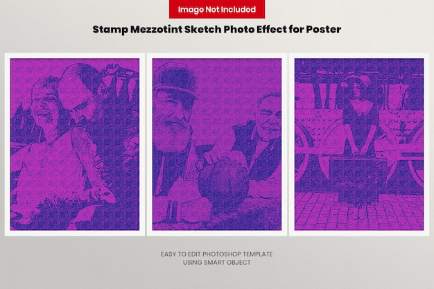 A picture book that says'stamp mezmo sketch effect'on it