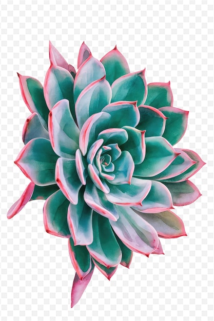 a picture of a cactus with a blue top