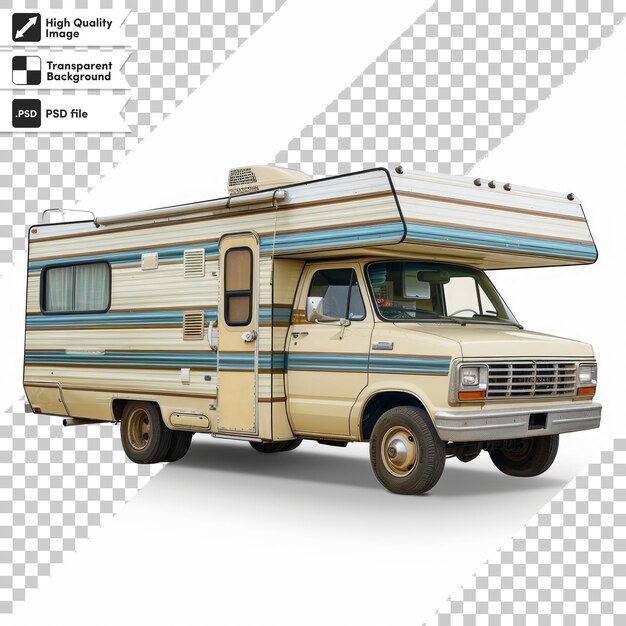 a picture of a camper van with a camper on the side