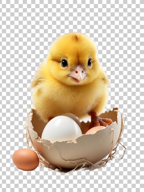 a picture of a chicken inside an egg with a picture of a chicken inside