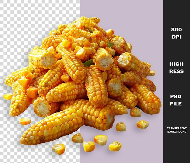 a picture of corn and a picture of a corn