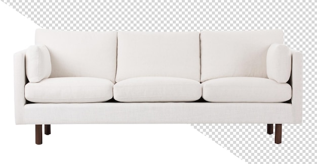 a picture of a couch with a white pillow and the word quot e quot on it