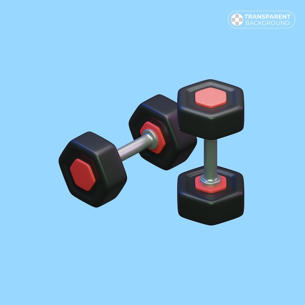 PSD a picture of a dumbbell with the words lg on it