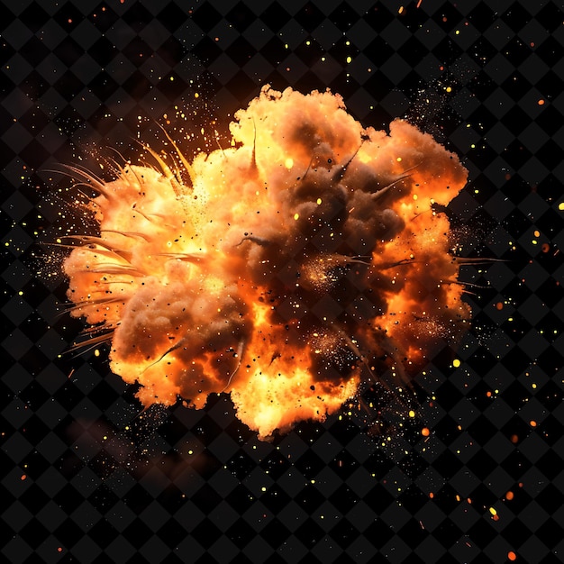 PSD a picture of a fiery explosion with the word explosion on it