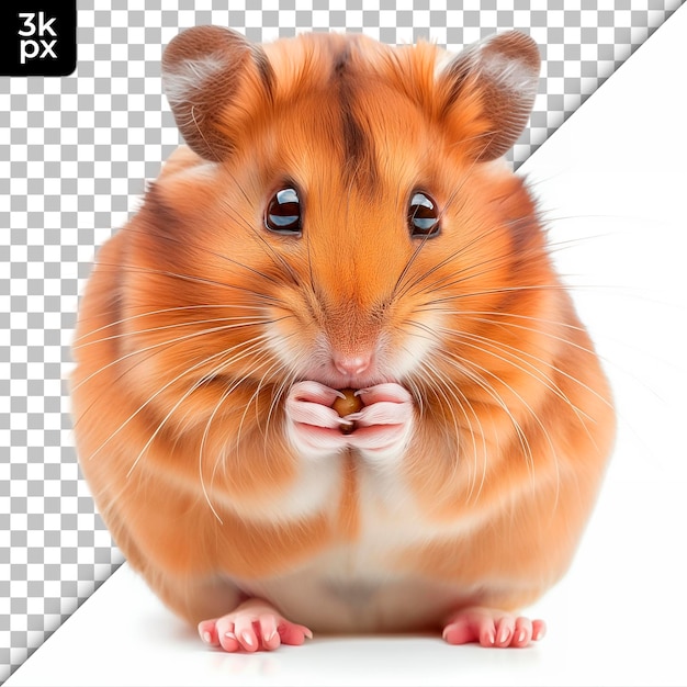 a picture of a hamster with a black background with a black and white background