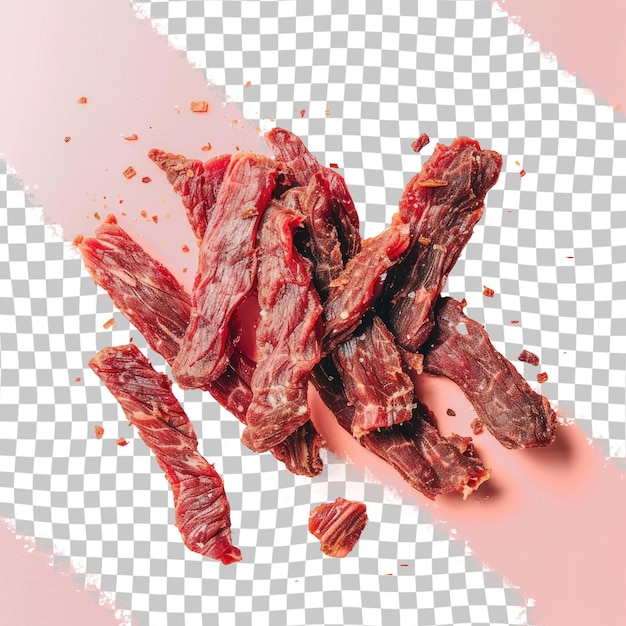 PSD a picture of meat and a piece of meat on a checkered paper