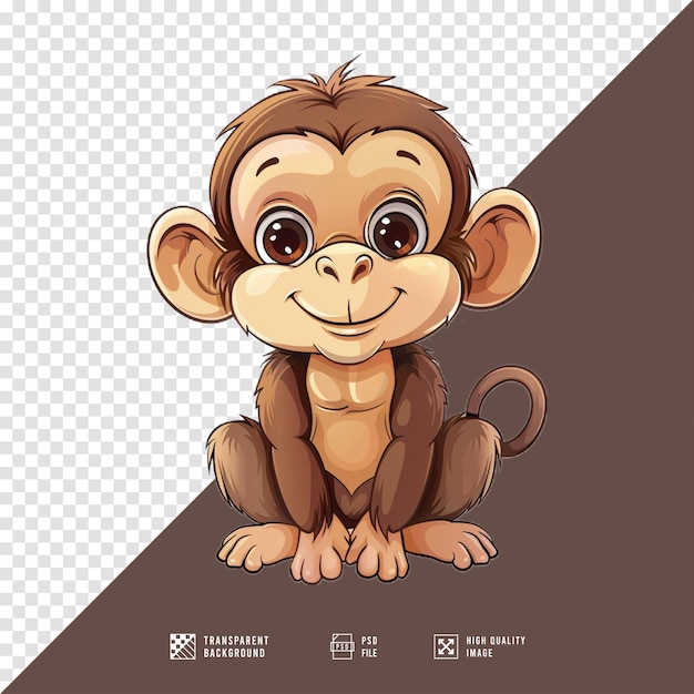 a picture of a monkey and a picture of a monkey