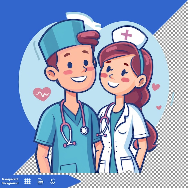 a picture of a nurse and a nurse