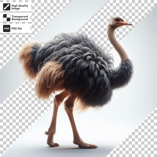 a picture of a ostrich with the word ostrich on it