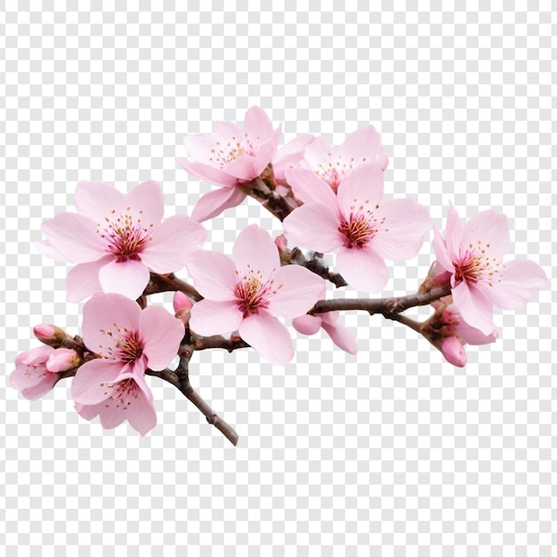 a picture of a pink flower with the words cherry blossom on it