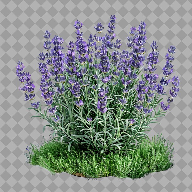 PSD a picture of a plant with purple flowers