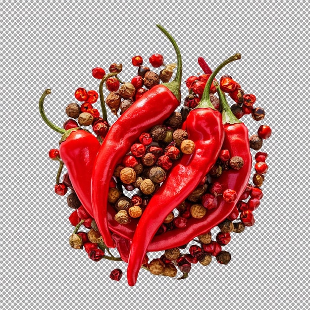 PSD a picture of a red pepper with the words pomegranate on it