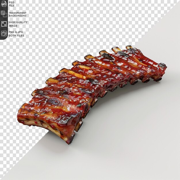 PSD a picture of a sausage that says pork