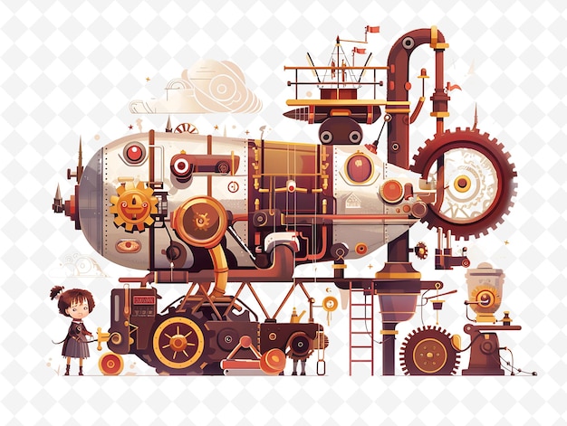 PSD a picture of a steam engine with the word quot l quot on it