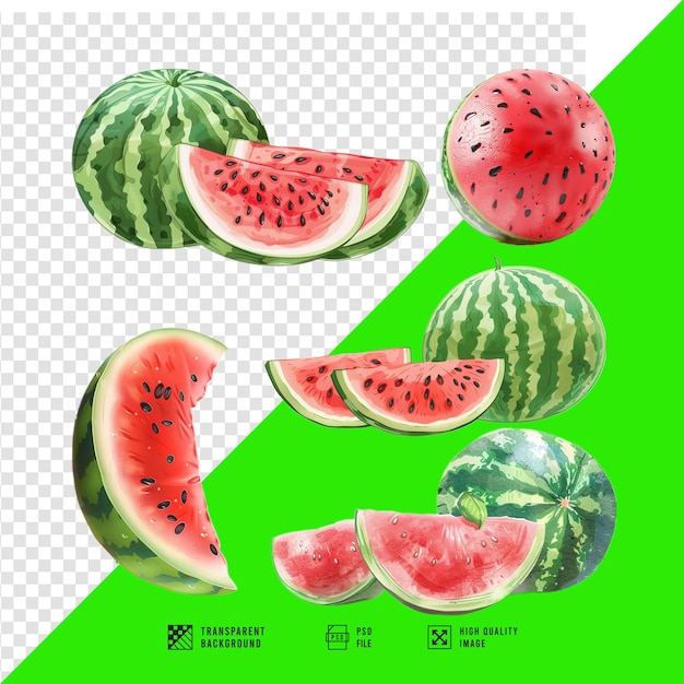 a picture of a watermelon with the word melon on it