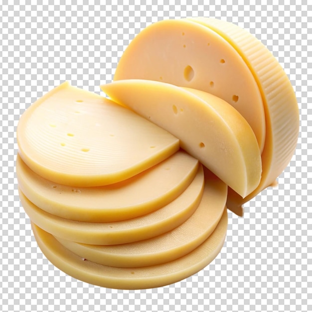 PSD piece of cheese isolated on white background