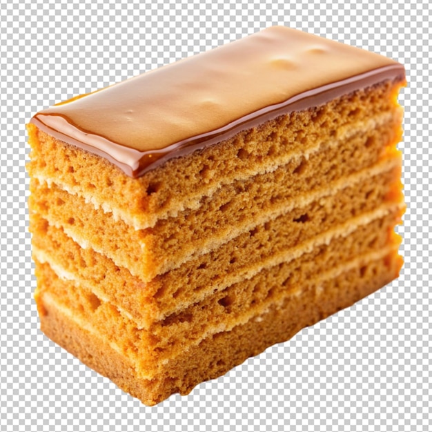 PSD piece of honey cake