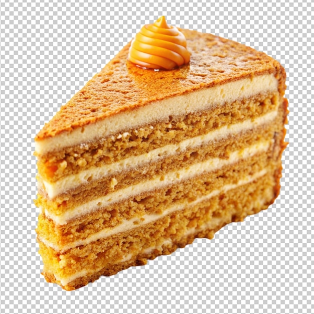 PSD piece of honey cake