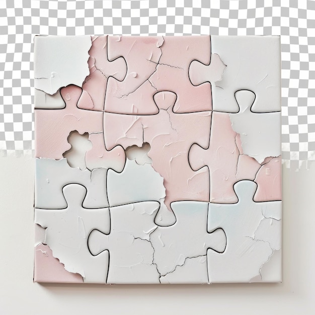 PSD a piece of puzzle that has the missing piece on it