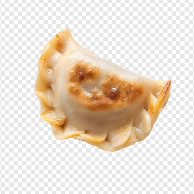 PSD pierogi dumpling front view full length isolate on transparency background psd