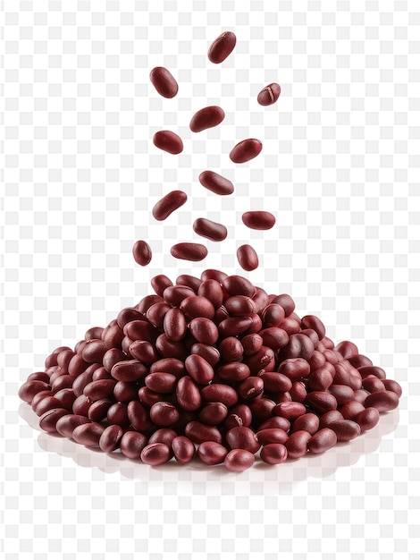 PSD a pile of beans with a splash of water on it