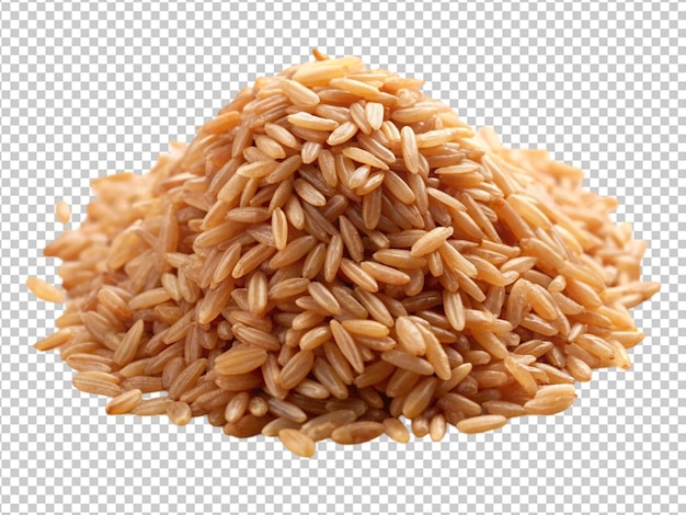 PSD pile of brown rice