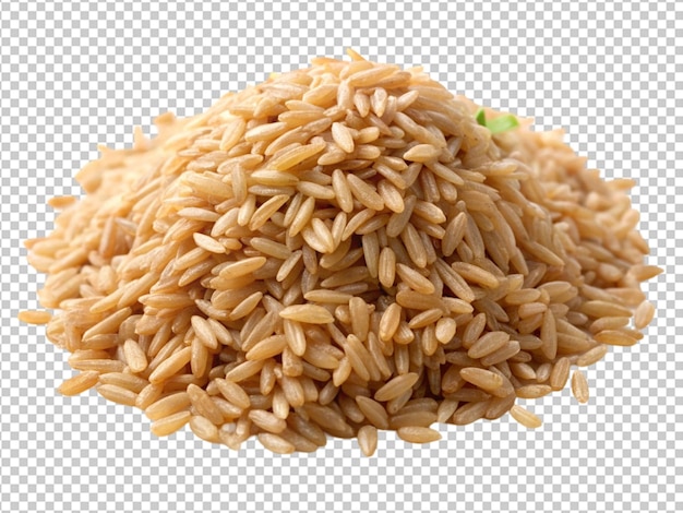 PSD pile of brown rice