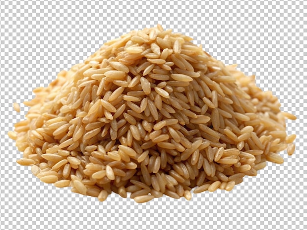 PSD pile of brown rice