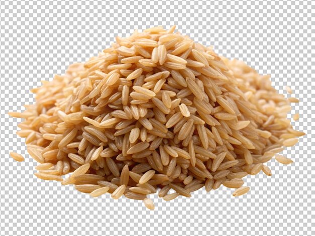 PSD pile of brown rice