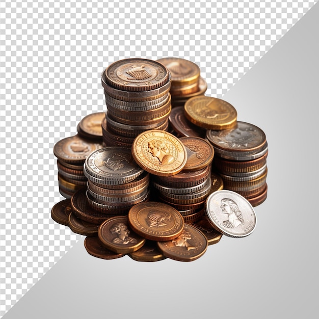 pile of coins png