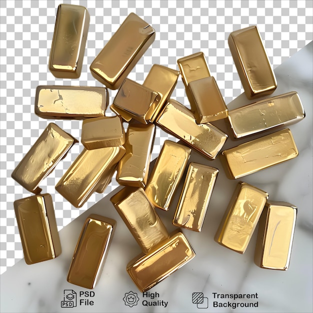 a pile of gold bars with a logo for a product of milking company