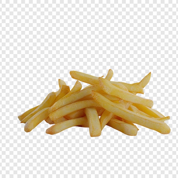 Pile of Golden French Fries