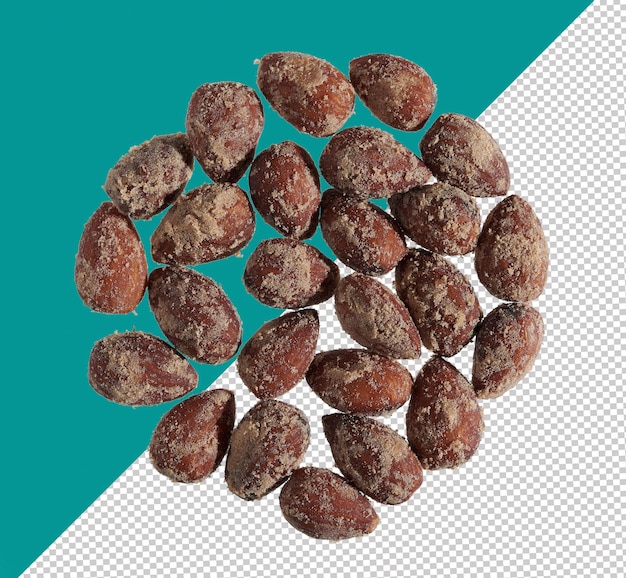 a pile of nuts with a blue background that says  walnut